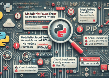 ModuleNotFoundError: