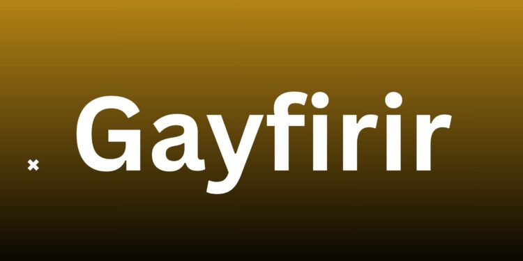 Gayfirir